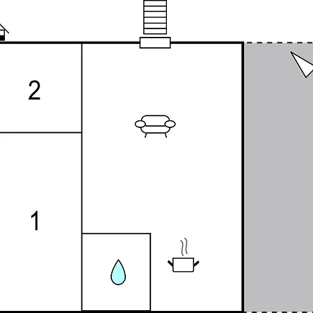 Two-bedroom In Apartman *