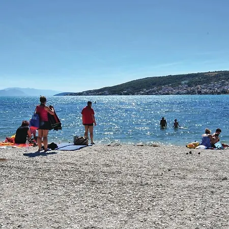 Lovely Apartment In Trogir With House Sea View