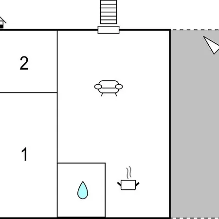 דירה Two-bedroom In טרוגיר